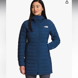 NWT The North Face Womens Belleview Strech DOWN Parka.$330.Warm